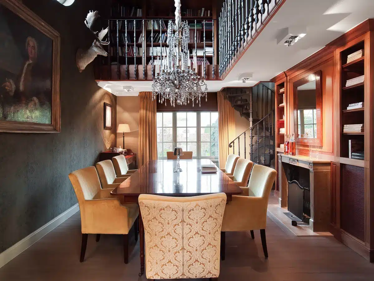 Waasmunster architect renovatie eetkamer bibliotheek Waasmunster architect renovatie eetkamer bibliotheek